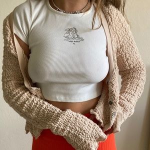 Free people knit cardigan